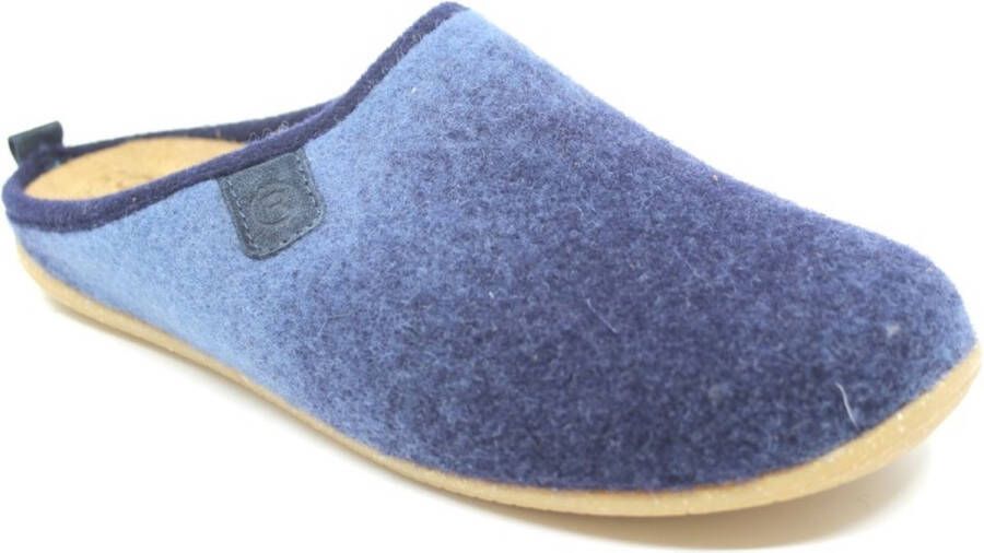 Rohde 6862-56 dames pantoffel (open hiel) blauw