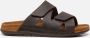 Rohde Heren Slipper 5914-72 Mocca Wijdte G - Thumbnail 1