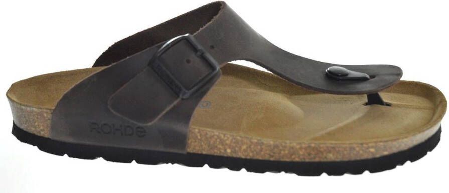 Rohde 5928 72 Heren Slipper Bruin