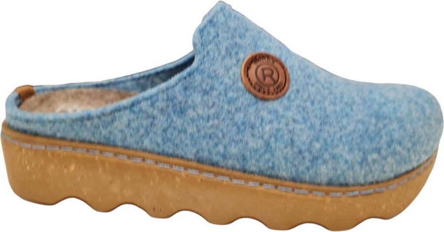 Rohde Dames Pantoffel Muil 6120-51 Blauw