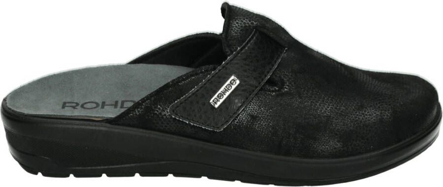 Rohde Pantoffels Catania pantoffel slippers klomp met klittenbandjes