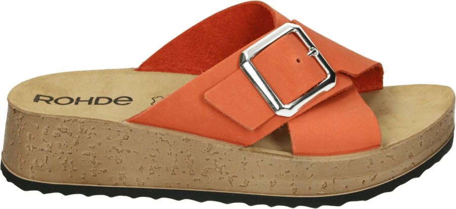 Rohde 6210 Volwassenen Dames slippers Oranje