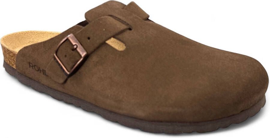 Rohde Clogs Grado zomerschoen slippers klittenbandschoen met zachte binnenzool