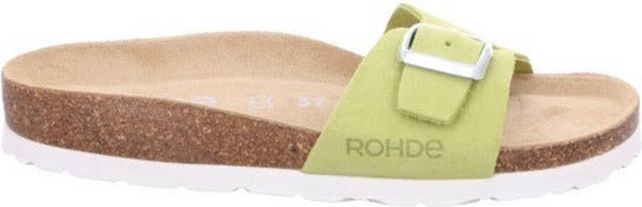 Rohde Alba Damesandaal Beige Green Dames