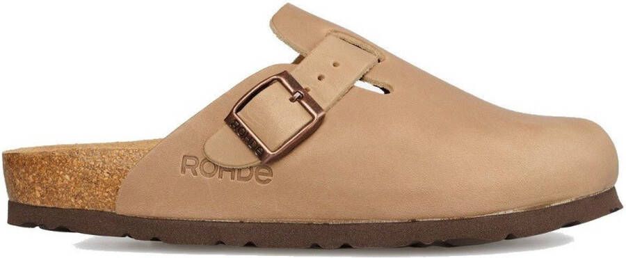 Rohde Alba dames slof beige