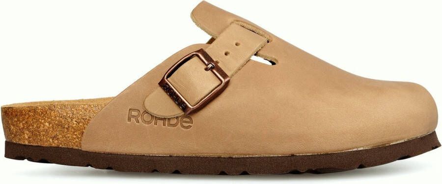 Rohde Alba dames slof beige