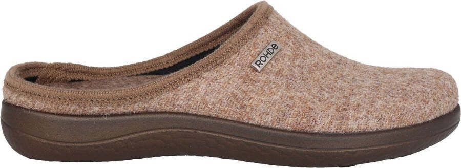 Rohde Gezellige Beige Pantoffels Beige Dames