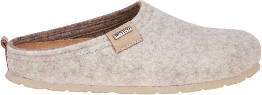 Rohde Beige Pantoffel