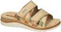 Rohde Slippers Baviera wedge heel summer shoe slippers with logo emblem - Thumbnail 3