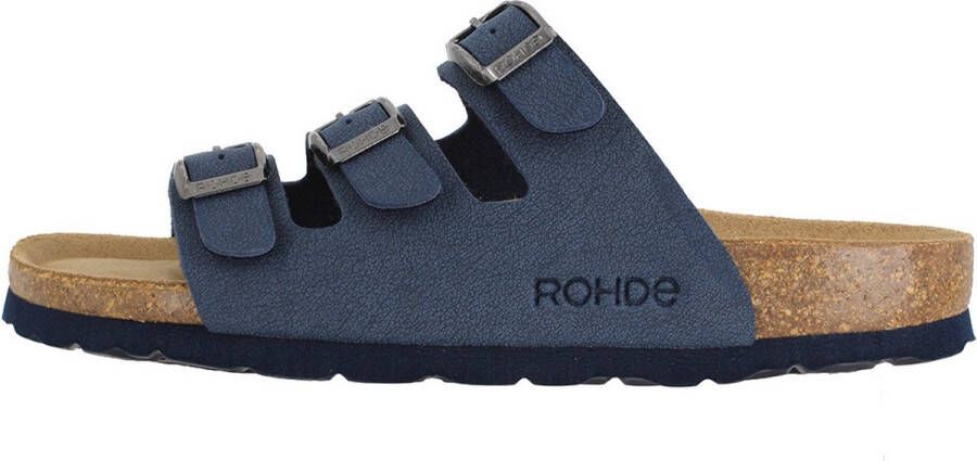 Rohde Slipper 5618 Blauw Uni Oceaan