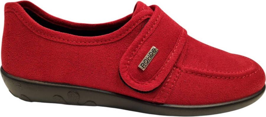 Rohde Dames Pantoffel 2222-43 Rood