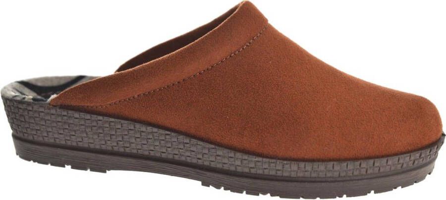 Rohde 2291 Volwassenen Dames pantoffels Kleur Cognac