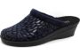 Rohde Dames Pantoffel Muil 2456-56 Blauw - Thumbnail 1