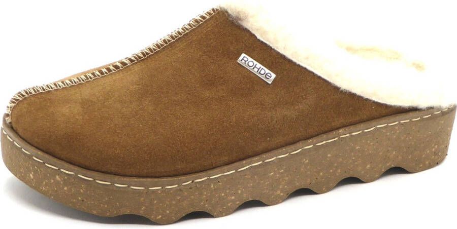 Rohde Dames pantoffel Muil 6125-76 Cognac