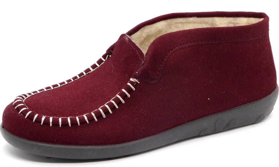 Rohde Dames Pantoffel Slopper 2236-41 Bordeaux