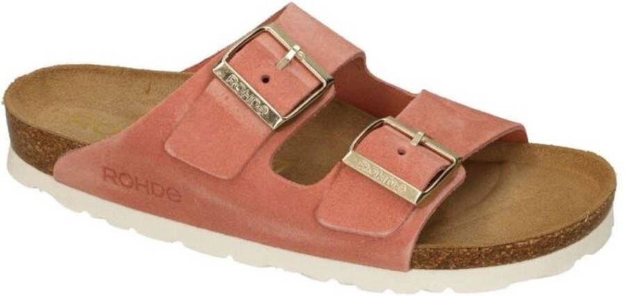 Rohde -Dames roze slippers & muiltjes