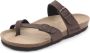 Rohde Dames Slipper 5594-72 Bruin - Thumbnail 1