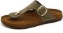 Rohde Dames Slipper 5860-61 Olijfgroen - Thumbnail 3