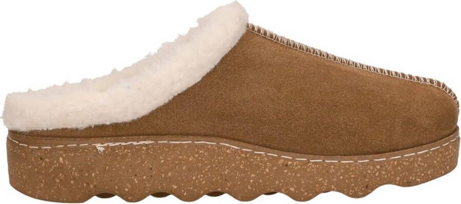 Rohde Foggia-D dames pantoffel Cognac