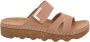 Rohde Bruine Damessandaal Comfortabel Nubuck Brown Dames - Thumbnail 1