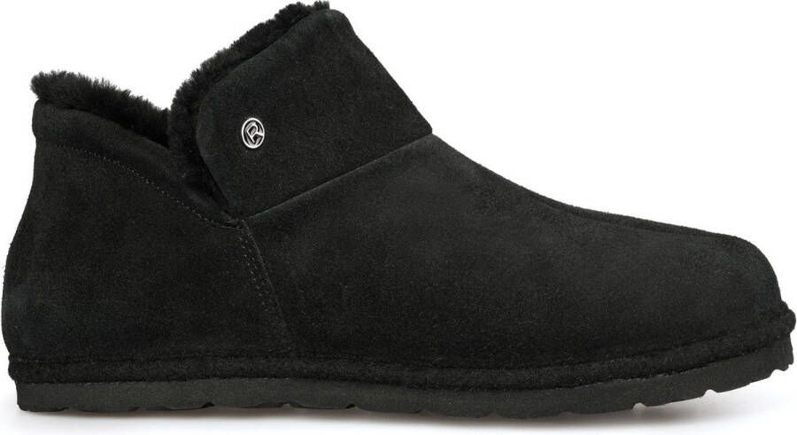 Rohde Warmgevoerde thuisschoenen Zwart Black Dames