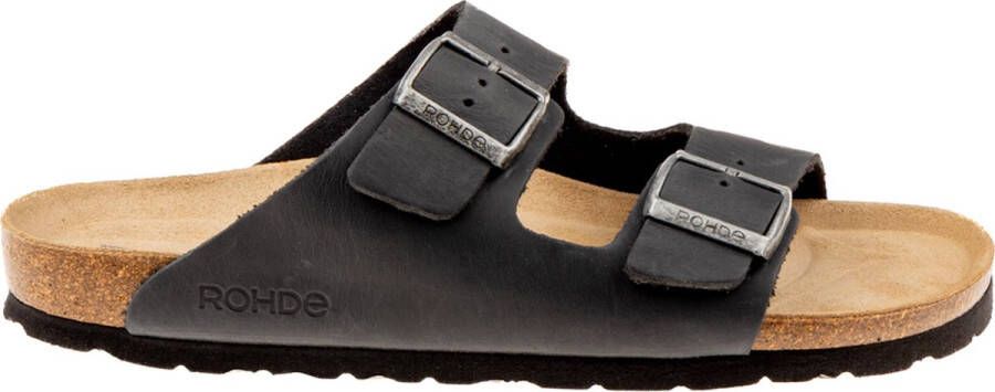 Rohde Slippers Grado zomerschoen slippers poolslides ergonomisch gevormd voetbed