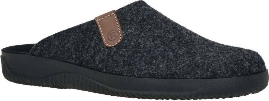 Rohde Pantoffels SOLTAU-H huisschoen slippers klomp met zijlabel