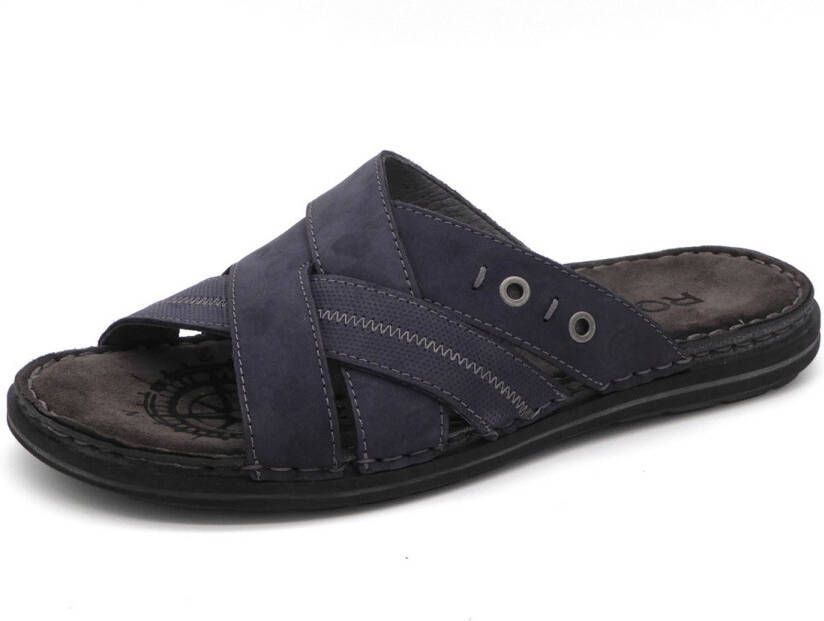 Rohde Heren Slipper 6711-51 Marineblauw