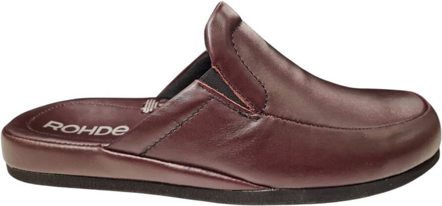 Rohde 6607 Volwassenen Heren pantoffels Kleur: Bruin