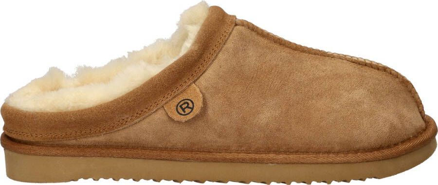 Rohde Livigno heren pantoffel Cognac