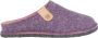 Rohde Paarse huisslippers Lucca-D stijl Purple Dames - Thumbnail 1