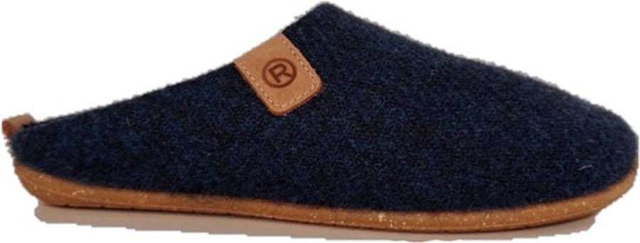 Rohde Pantoffel 6863 Ocean Blauw Verwisselbaar Voetbed