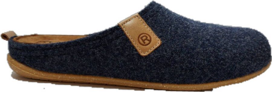 Rohde 6920 Volwassenen Heren pantoffelsPopulaire herenschoenen Pantoffel Kleur Blauw