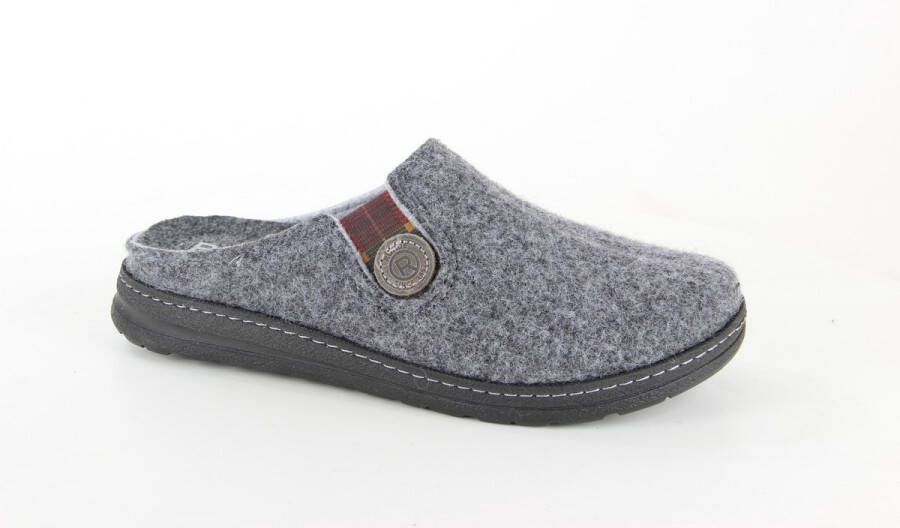 Rohde Asiago pantoffel slipper grijs 40