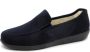 Rohde Elegante blauwe pantoffel met witte voering Blue Dames - Thumbnail 1