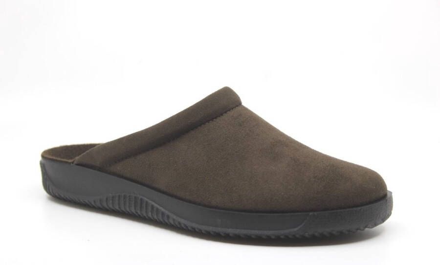 Skechers Rohde Heren Pantoffels Donkerbruin