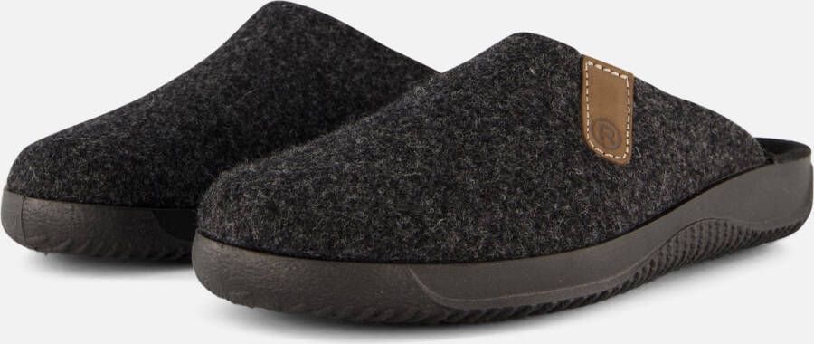 Rohde Pantoffels SOLTAU-H huisschoen slippers klomp met zijlabel