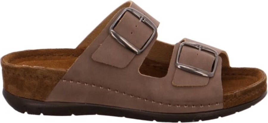 Rohde Bruine Nubuck Sandaal voor Dames Brown Dames