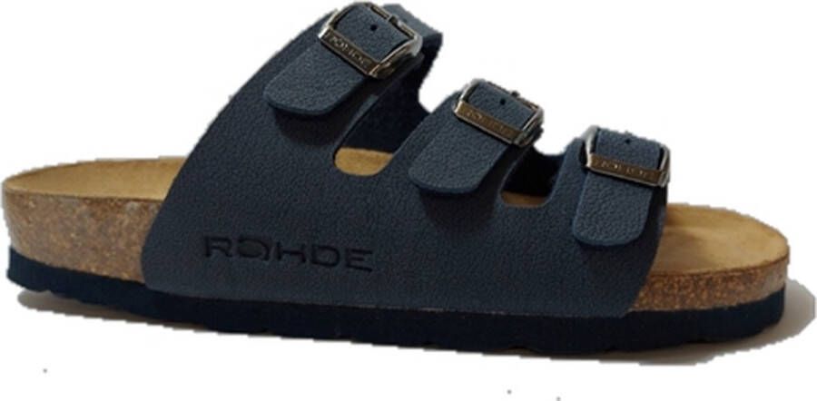 Rohde Slipper 5618 Blauw Uni Oceaan