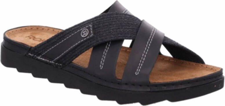 Rohde Slipper Men Foggia-H 5971 Black