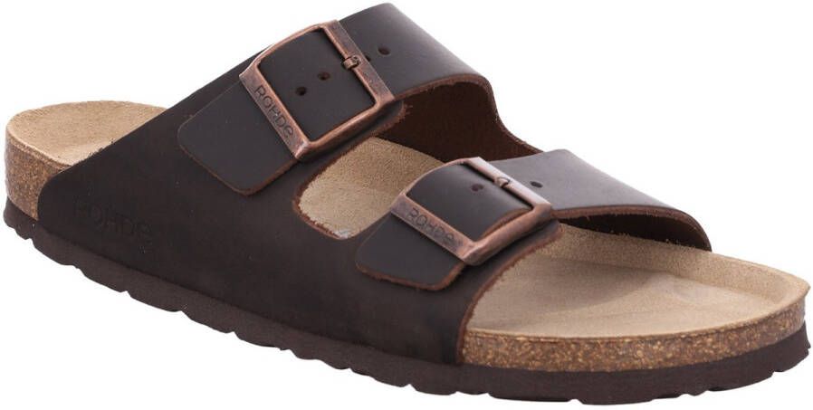 Rohde Slippers Grado zomerschoen slippers poolslides ergonomisch gevormd voetbed