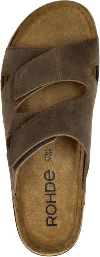 Rohde Slipper 5914-72 Mocca Wijdte G