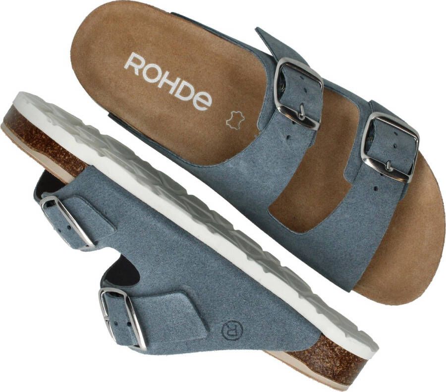 Rohde Slippers Dames Blauw