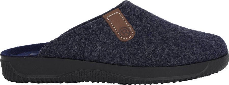 Rohde Blauwe Heren Pantoffels Stijlvolle Collectie Blue Heren