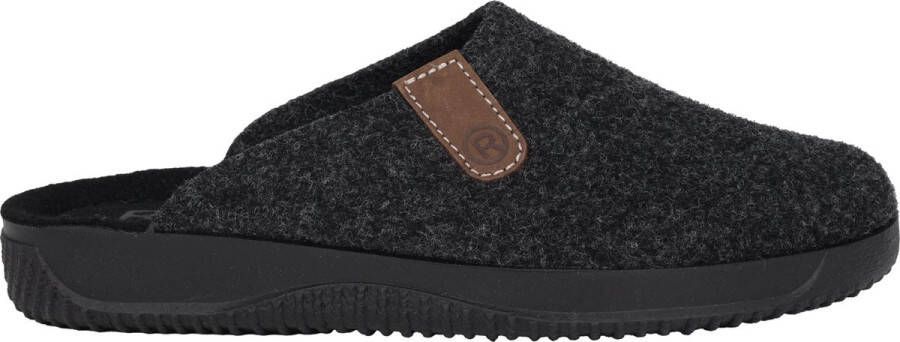 Rohde Grijze Heren Pantoffels Warm Stijlvol Gray Heren