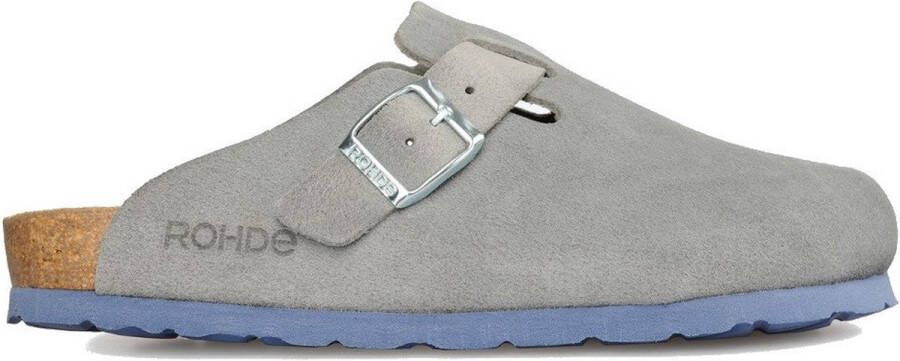 Rohde Stijlvolle damesklomp met antislipzool Gray Dames