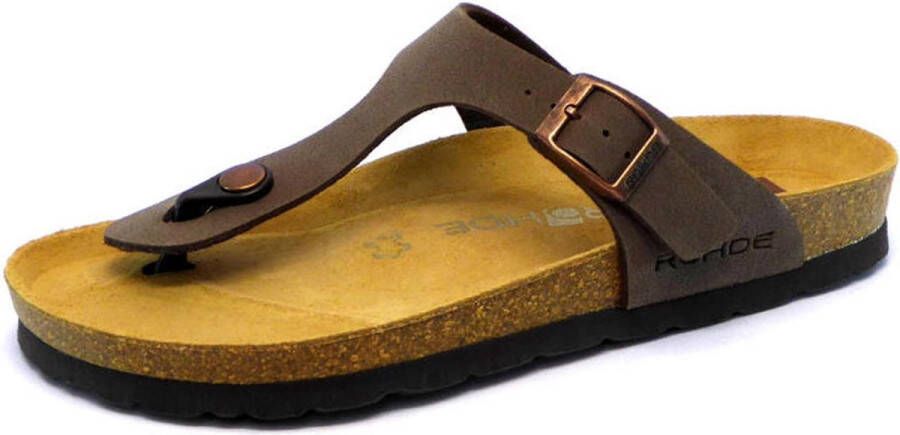 Rohde teenslipper 5628-72 Mocca