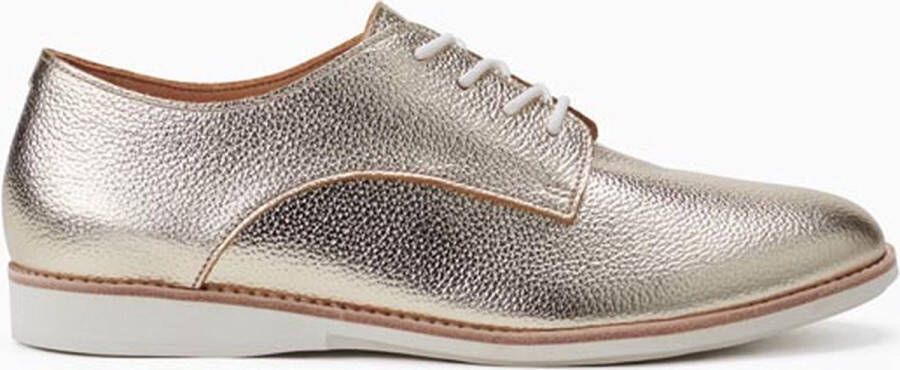 Rollie Dames Veterschoen Derby Super Soft Light Gold