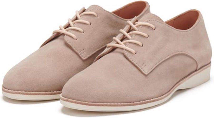 Rollie Dames Veterschoen Derby Super Soft Light Stone