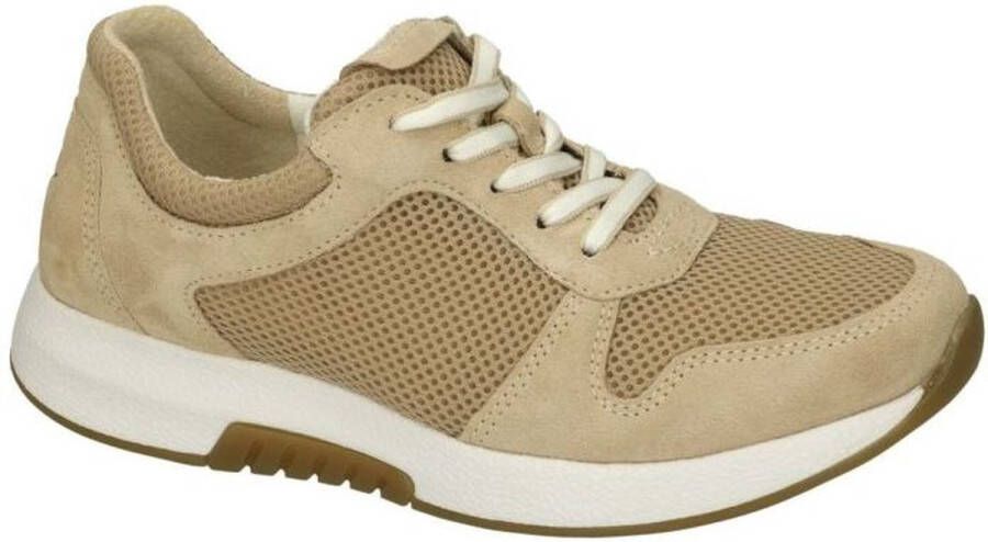 Rollingsoft -Dames beige sneakers